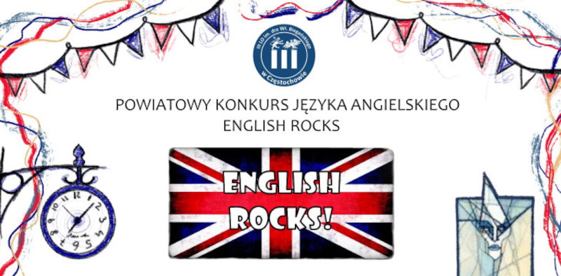 Powiatowym Konkursie Języka Angielskiego „ENGLISH ROCKS”