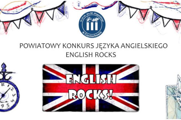 Powiatowym Konkursie Języka Angielskiego „ENGLISH ROCKS”