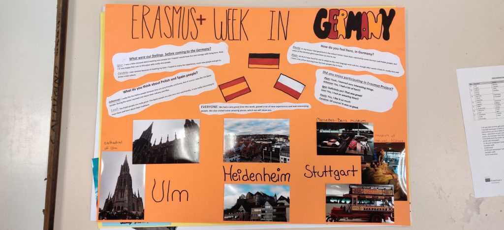 Mobilność w Heindenheim (Niemcy) w ramach projektu Erasmus +